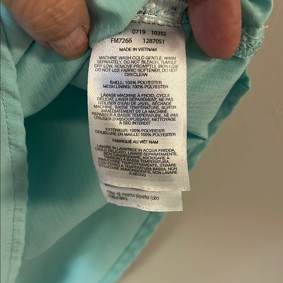 Columbia Blue Casual Button Down Shirt - Picture 5 of 7